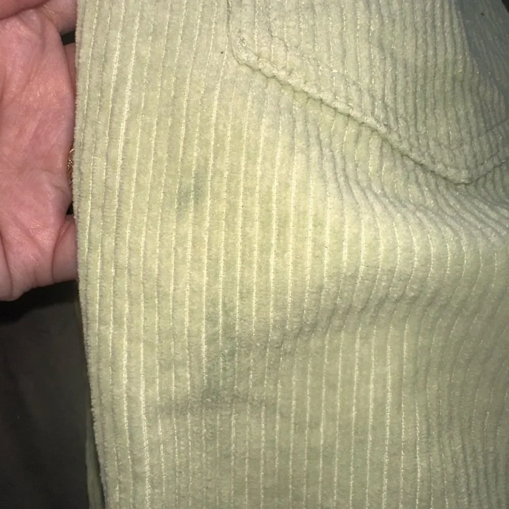 Green Corduroy PacSun Jeans